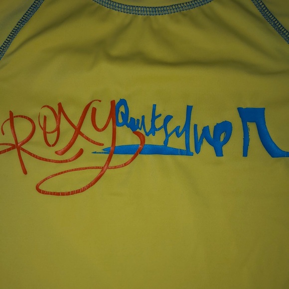 🚫SOLD🚫👙Roxy vintage Rashguard Nwots👙🚫 - Picture 4 of 4